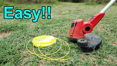 your weed eater 2 string trimmer th. . Restringing hyper tough weed eater